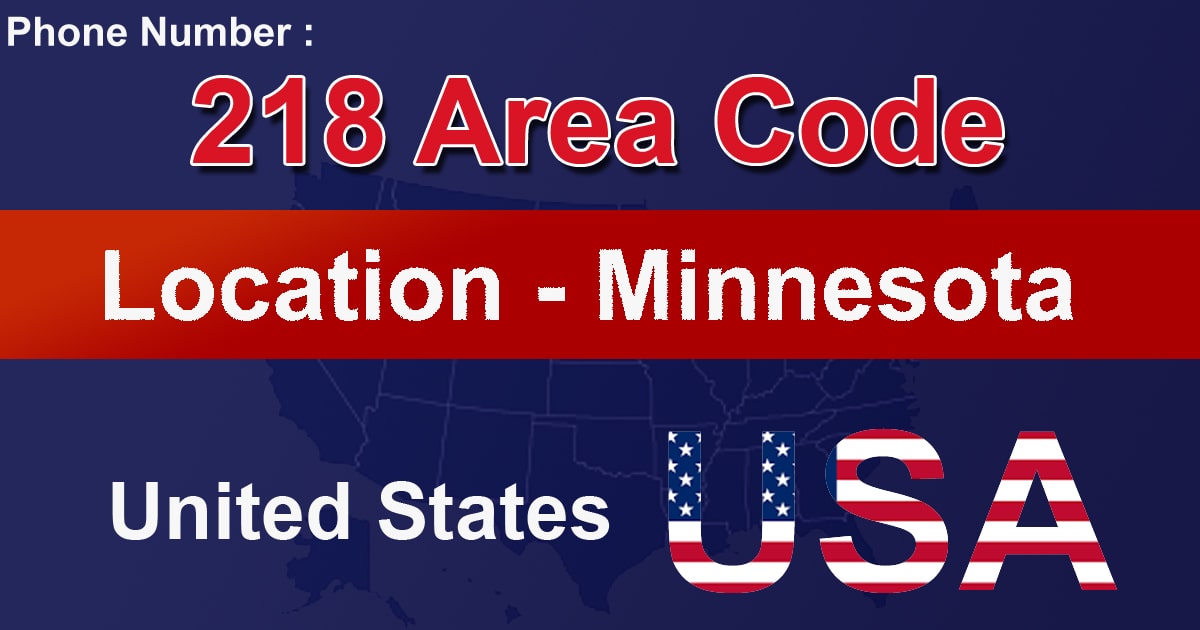 218 Area Code