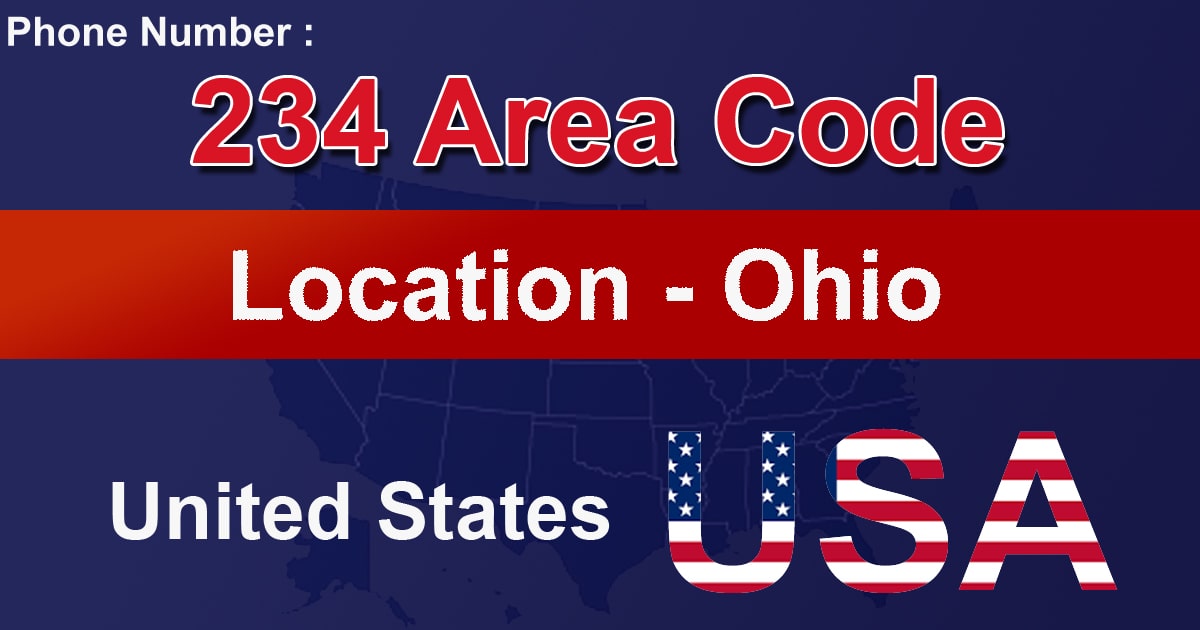 234 Area Code