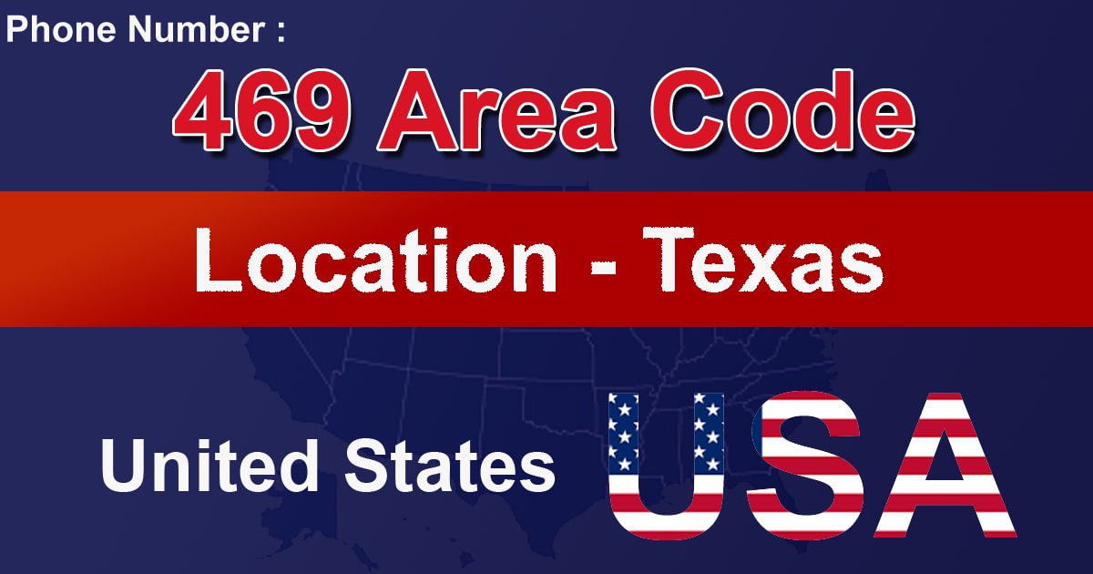 469 Area Code