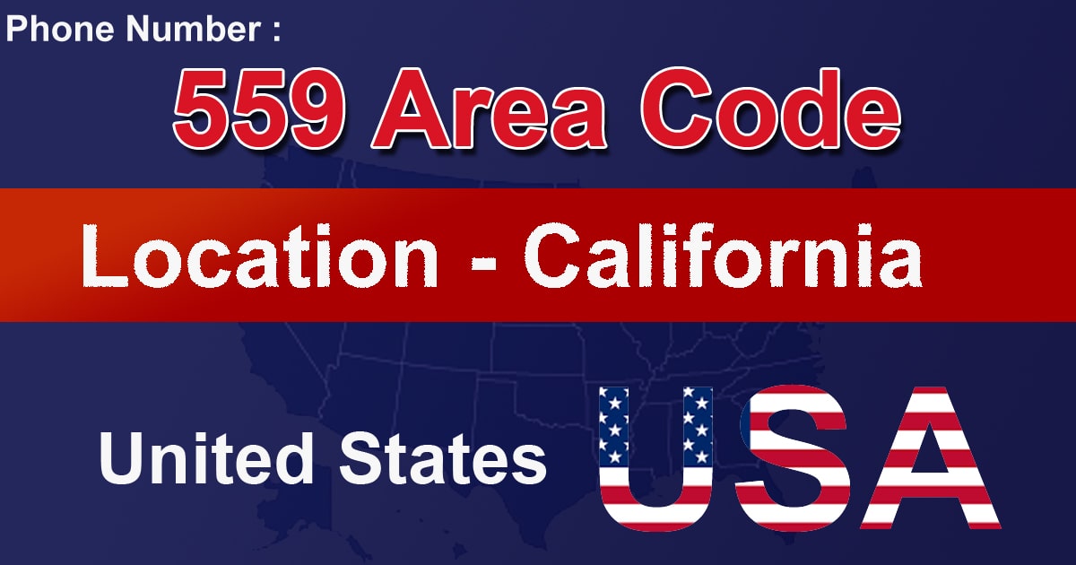 559 Area Code