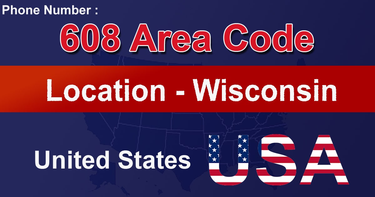 608 Area Code 608 Area Code