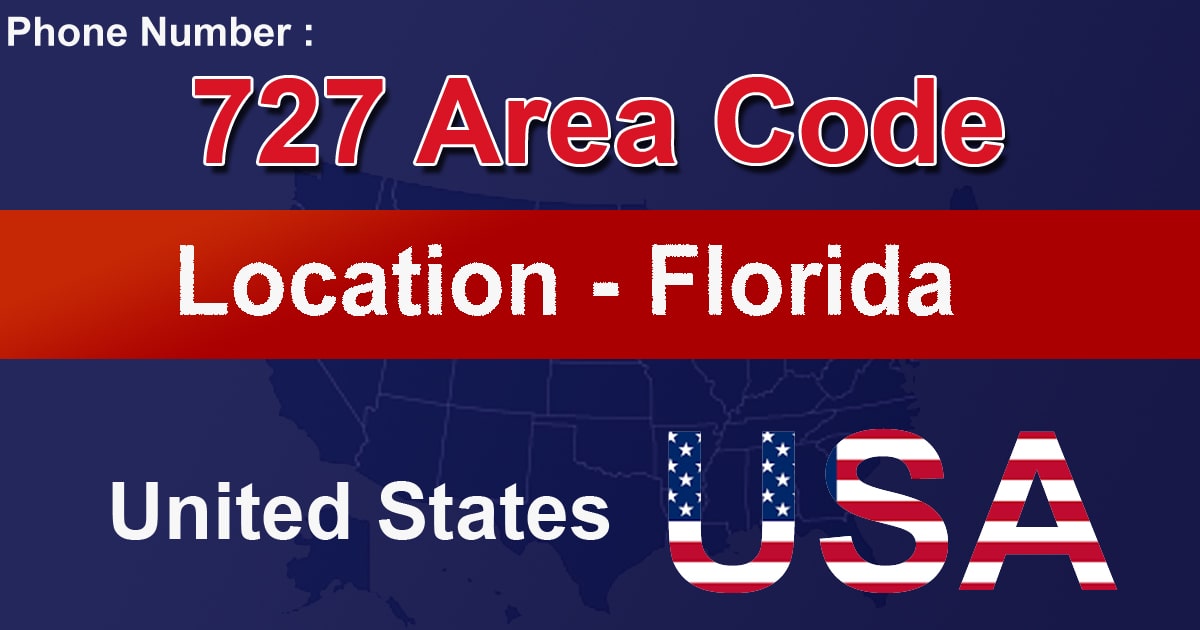 727 Area Code
