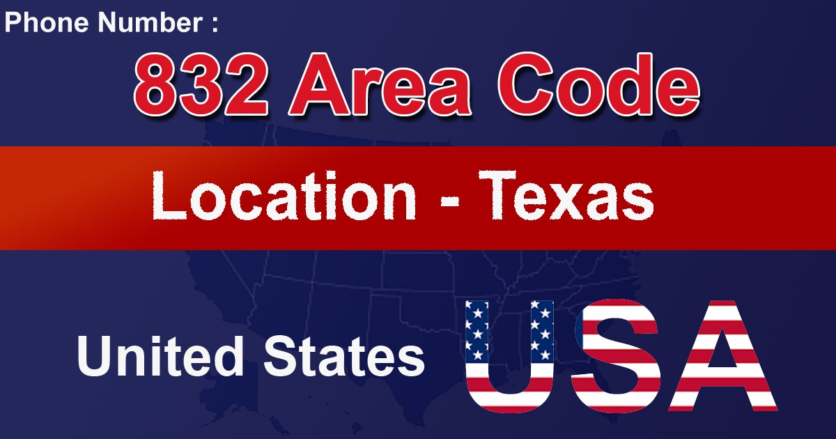 832 Area Code