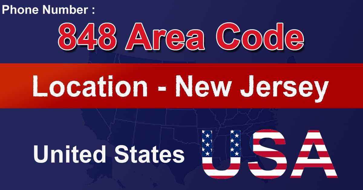 848 Area Code