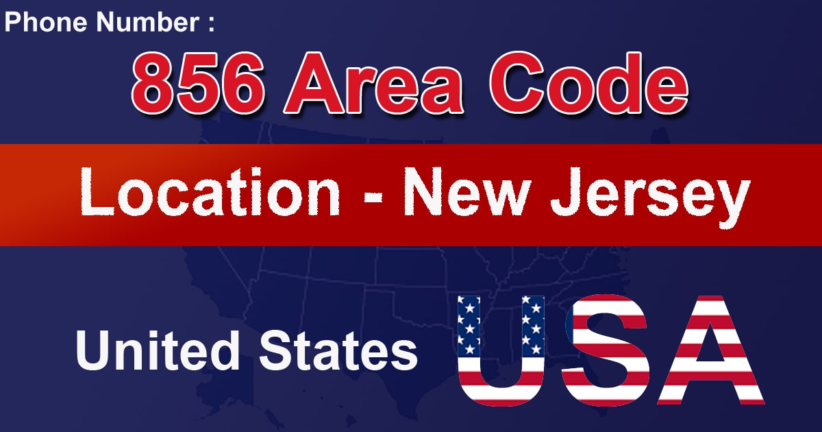856 Area Code 856 Area Code