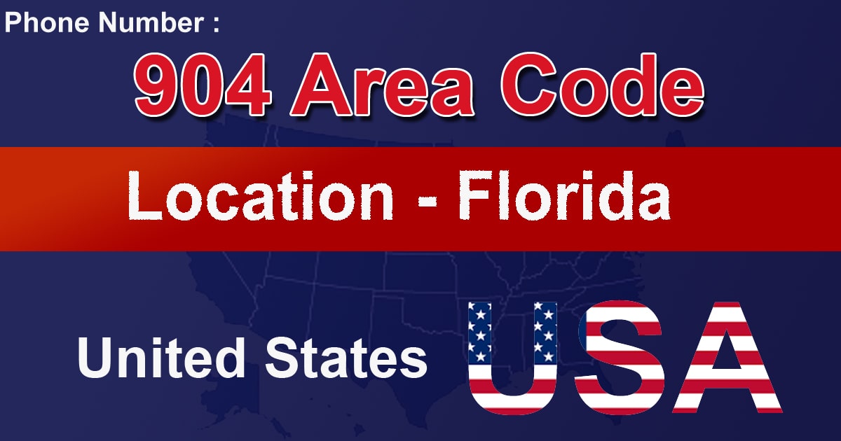 904 Area Code 904 Area Code