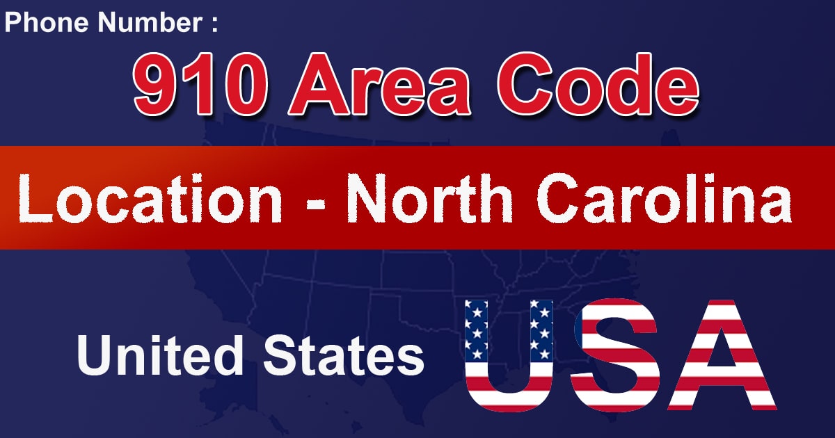 910 Area Code