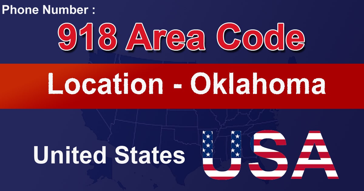 918 Area Code