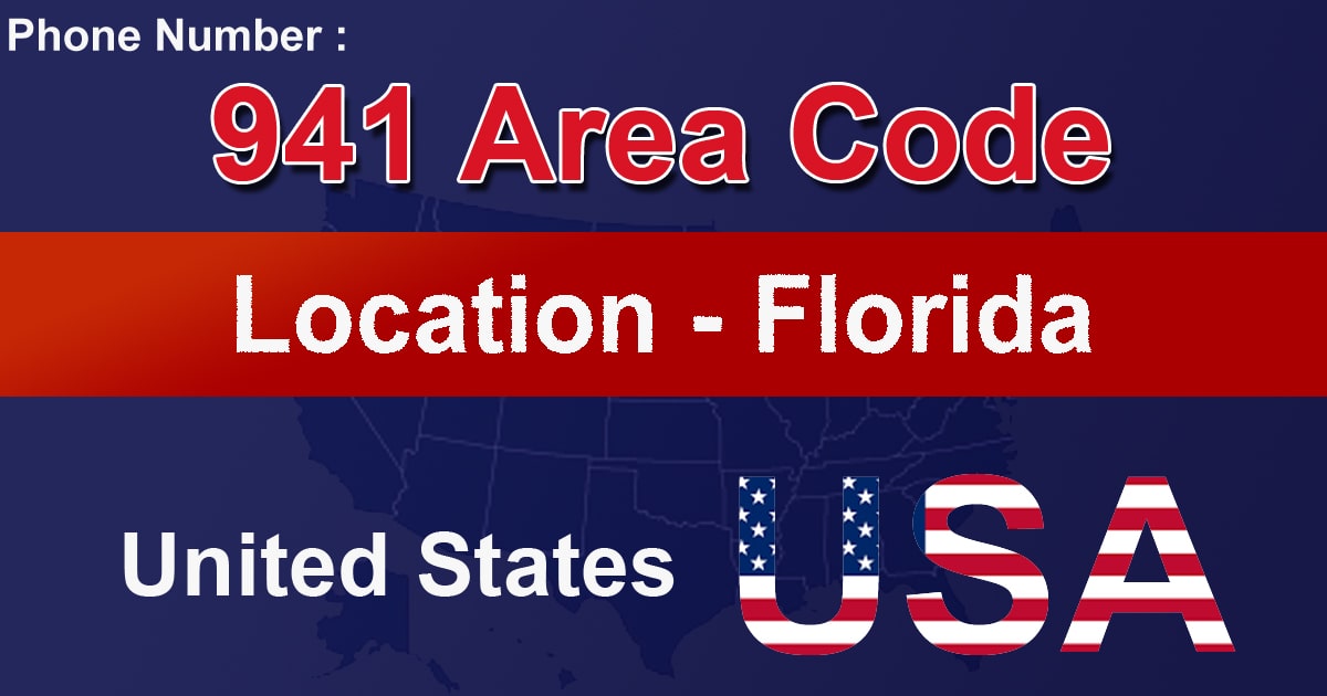 941 Area Code 941 Area Code