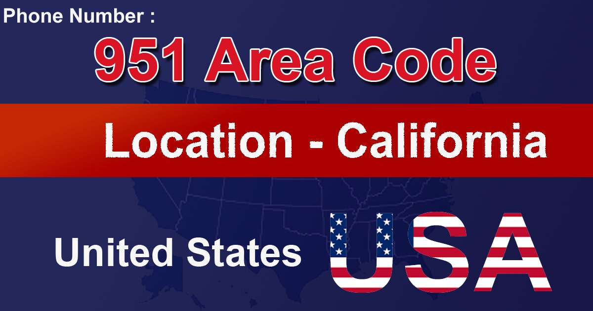 951 Area Code 951 Area Code